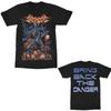 T-shirt Graphique en Coton Archspire Band Unisexe Manches Courtes d'Été Marque de Mode Tee Haut Décontracté de Luxe Vintage Rétro