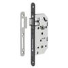 Monomax NF Recessed Lock, 40 Mm Axle, V/BR Locking, Black Faceplate for 40 Mm bathroom/WC Door