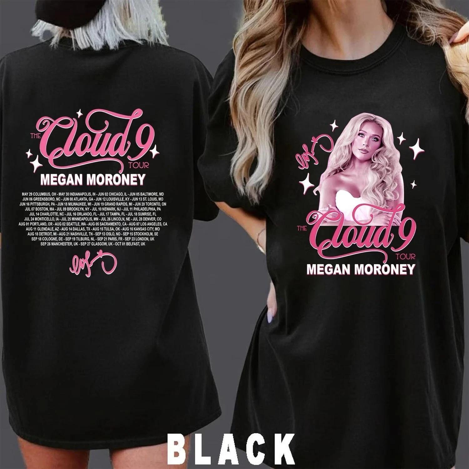 Футболка Megan Moroney Cloud 9 Tour Ретро Кантри Музыка Размер S-4XL 3XL