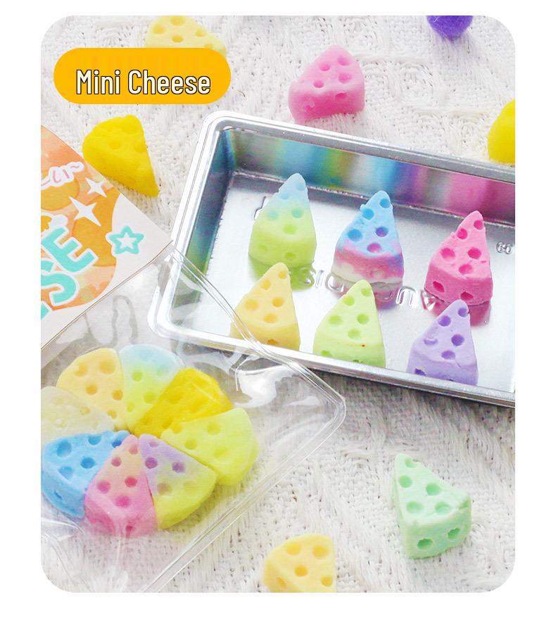 Mr. Toy Mini DIY Cat Paw Cheese Soft Rubber Toy for Kids