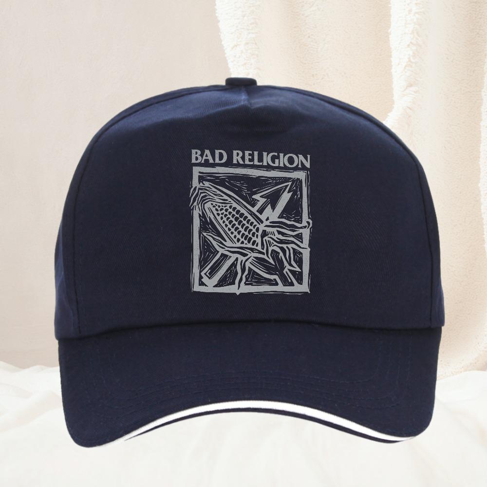 Bad Religion Unisex Tegen de Stroom In Slimfit pet Zomerse honkbalpet Verstelbaar voor Dagelijks Gebruik pet Alle Seizoenen Reisgeschenk
