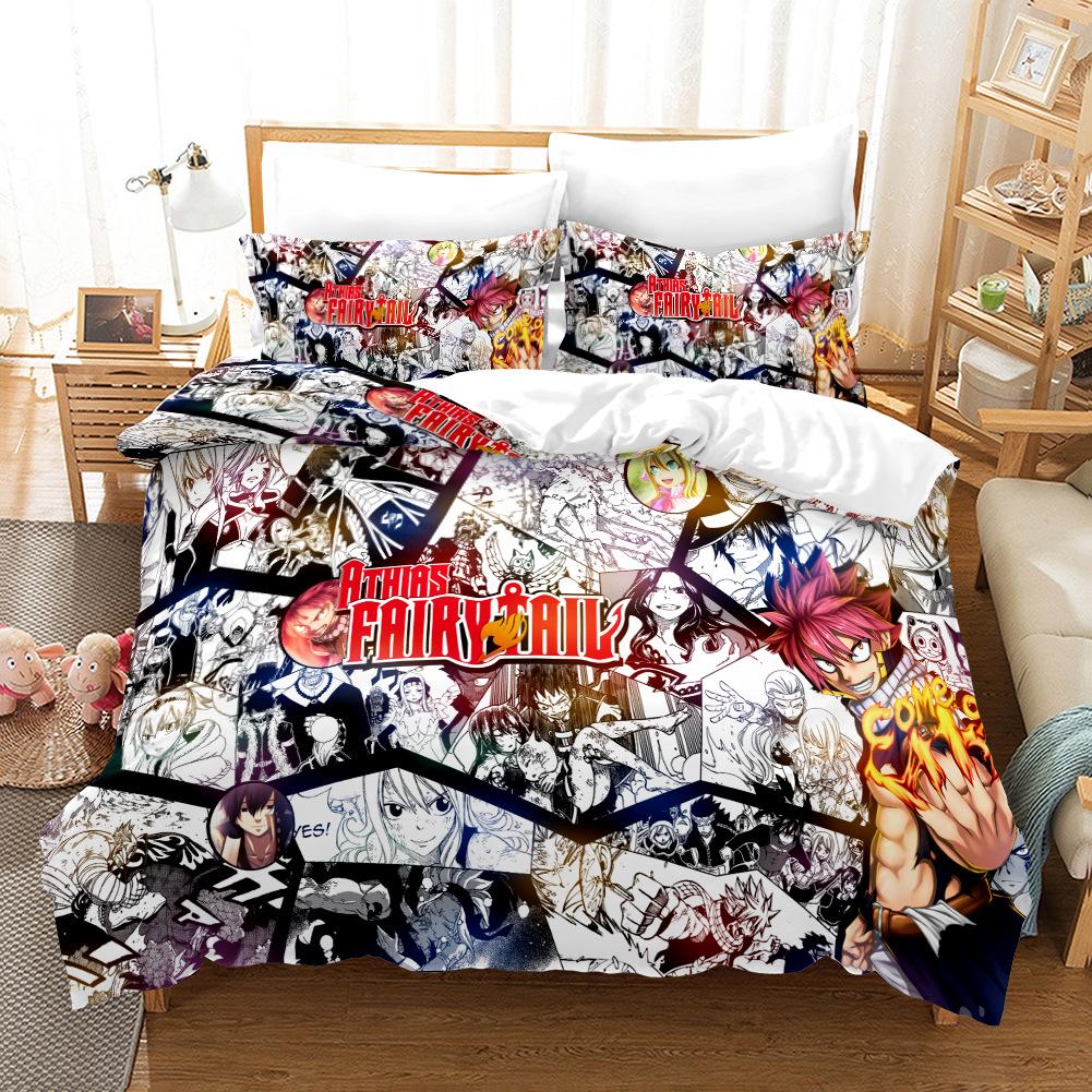 3D Quilt Cover Digital Printing, Three-Piece Set