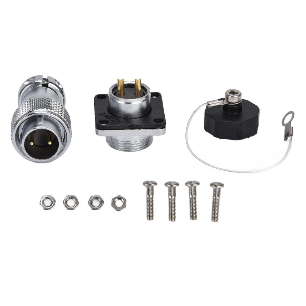 Pure Copper Contacts Aviation Plug Socket AC 500V 10A Power Connector  Industrial Equipment