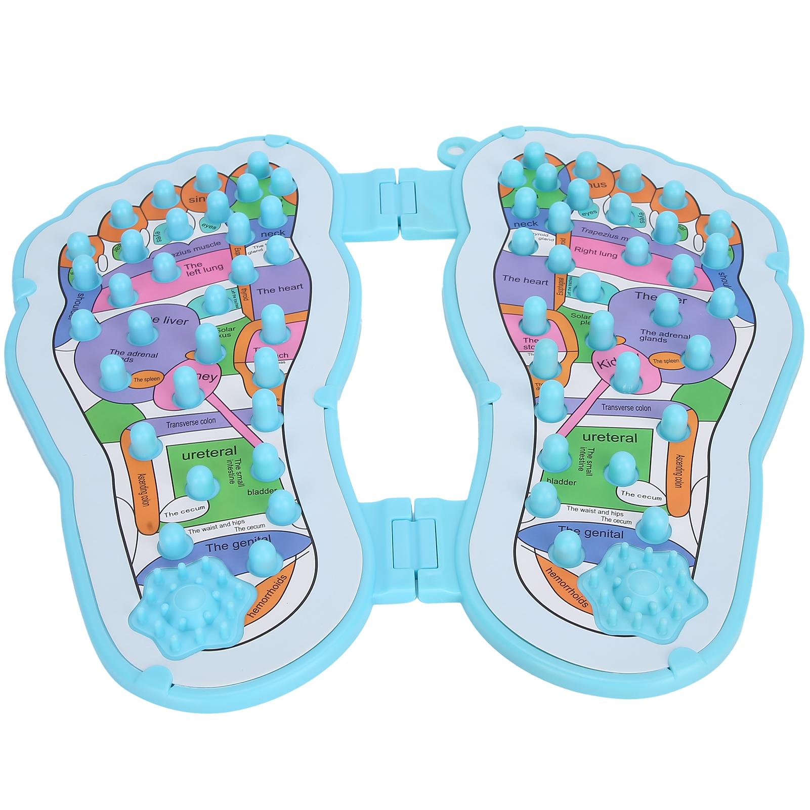 

Массажный коврик в форме стопы стимулирует кровообращение, акупунктурная массажная пластина для ног