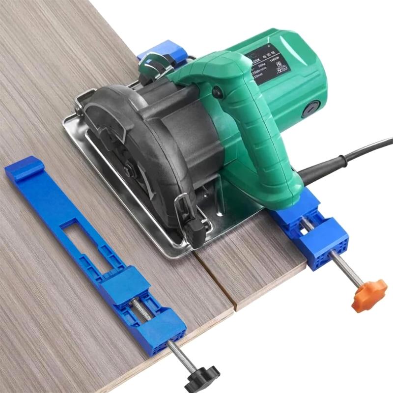 Adjustable Circular Chainsaw Guide Rails For Accuracy Cutting&Milling With Secure Clamping 145 208mm Positioning Clamps