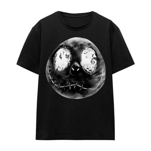 The Nightmare Before Christmas Unisex Adult Jack Skellington Face T-Shirt
