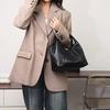 Winter Hoge Kwaliteit Zacht Leer Boodschappentas Vrouwen Handtas Crossbody Tassen Luxe Vrouwen Schoudertas Beroemde Trendy Dames Tote Bag Portemonnee