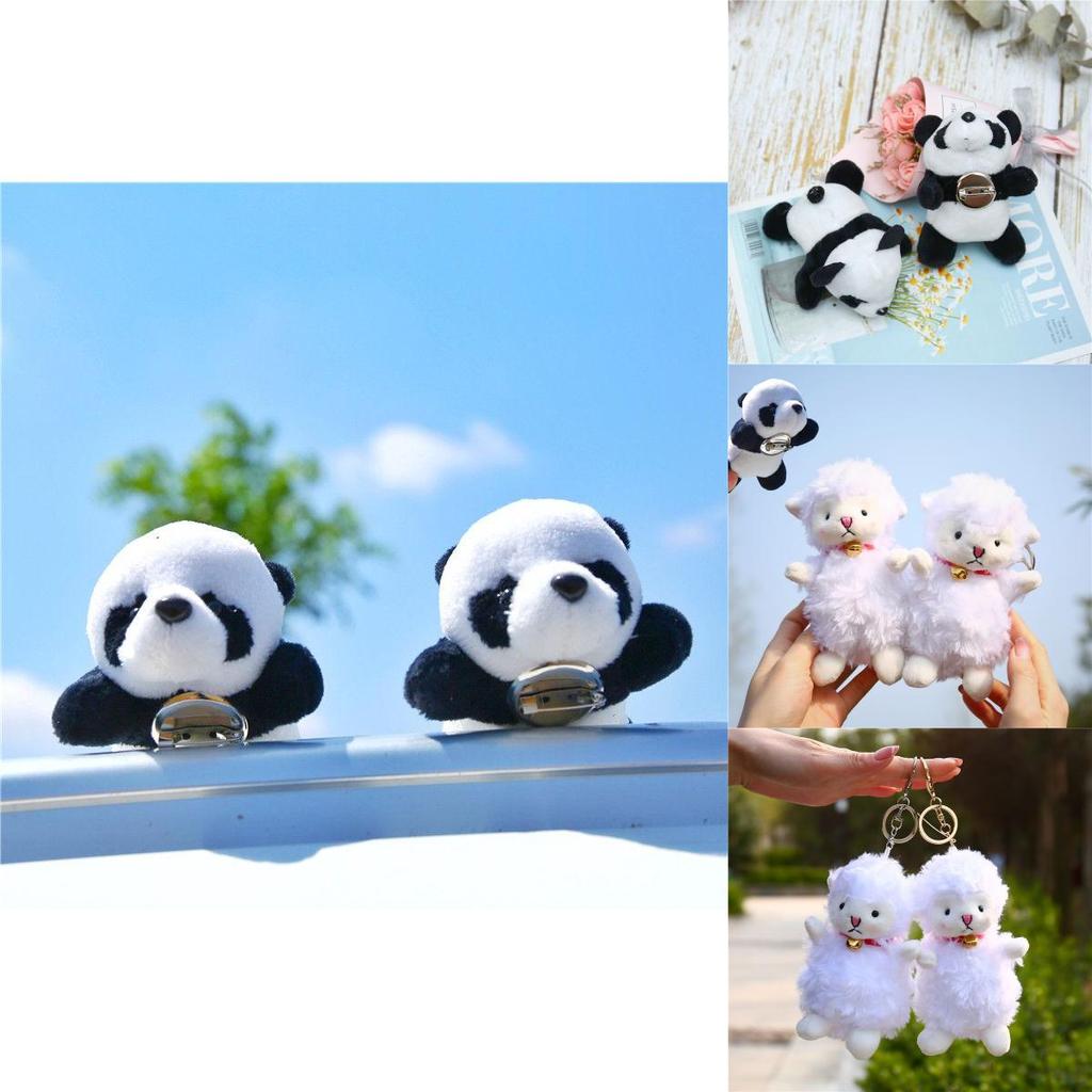 Soft And Durable Sheep Panda Stuffed Doll Gift Perfect For Any Occasion