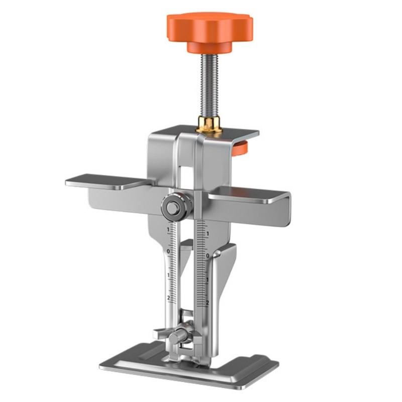 Multipurpose Cabinet Door Mounting Jig Woodworking Cabinet Alignment Device For 10-38mm Panel Clear Scale Marking