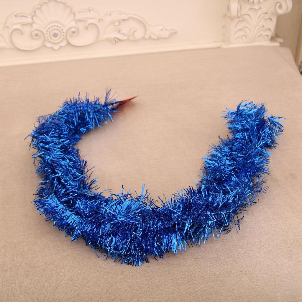 Christmas Tinsel and Garland Ornaments for Holiday Tree Decoration