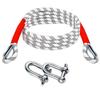 Heavy-Duty 10-Ton Tow Strap with Anti-Wear Hook for Off-Road and Small Vehicles