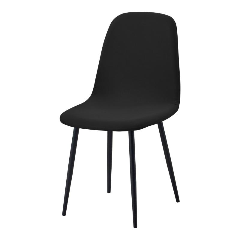 1pc Solid Color Shell Chair Cover Short Back Dining Chair Covers Anti-dirty All-inclusive Seat Slipcover for Home Wedding Decor
