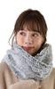 Valeria Fluffy Fur Perfect for Fall and and Warm and Frosty Black Women's Snood/Neck Warmer, Winter, Snowboarding, Sports, Stylish,
