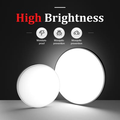 Led Ceiling Lamp Modern Ceiling Light IP65 Waterproof Round 30/18W Indoor Lighting for Bathroom Living Room Kitchen Balcony 220V