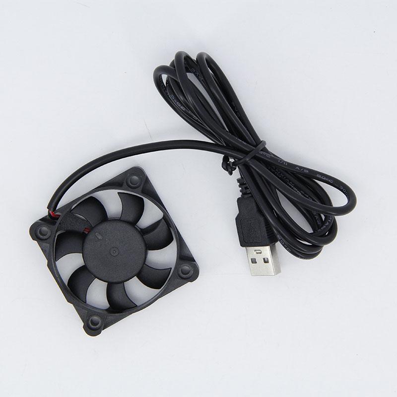 5cm 5V USB 5010 Schnittstelle DC 5010 bürstenloser Lüfter Lüfter USB-Kabelleitung für Luftbefeuchter Notebook 5cm 50x50x10mm
