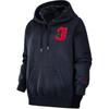 (WMNS) Air Flight Fleece Satin-Lined Hoodie Asia Sizing 'Black' Women's FV7063-010