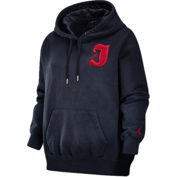 (WMNS) Air Jordan Flight Fleece Satin-Lined Hoodie Asia Sizing Black Women s FV7063-010 S