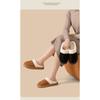 Same Color Couple's Home Shoes for Men and Women, Gentle Companionship for Winter Home, Soft Plush Upper, and Comfortable Memory Sponge