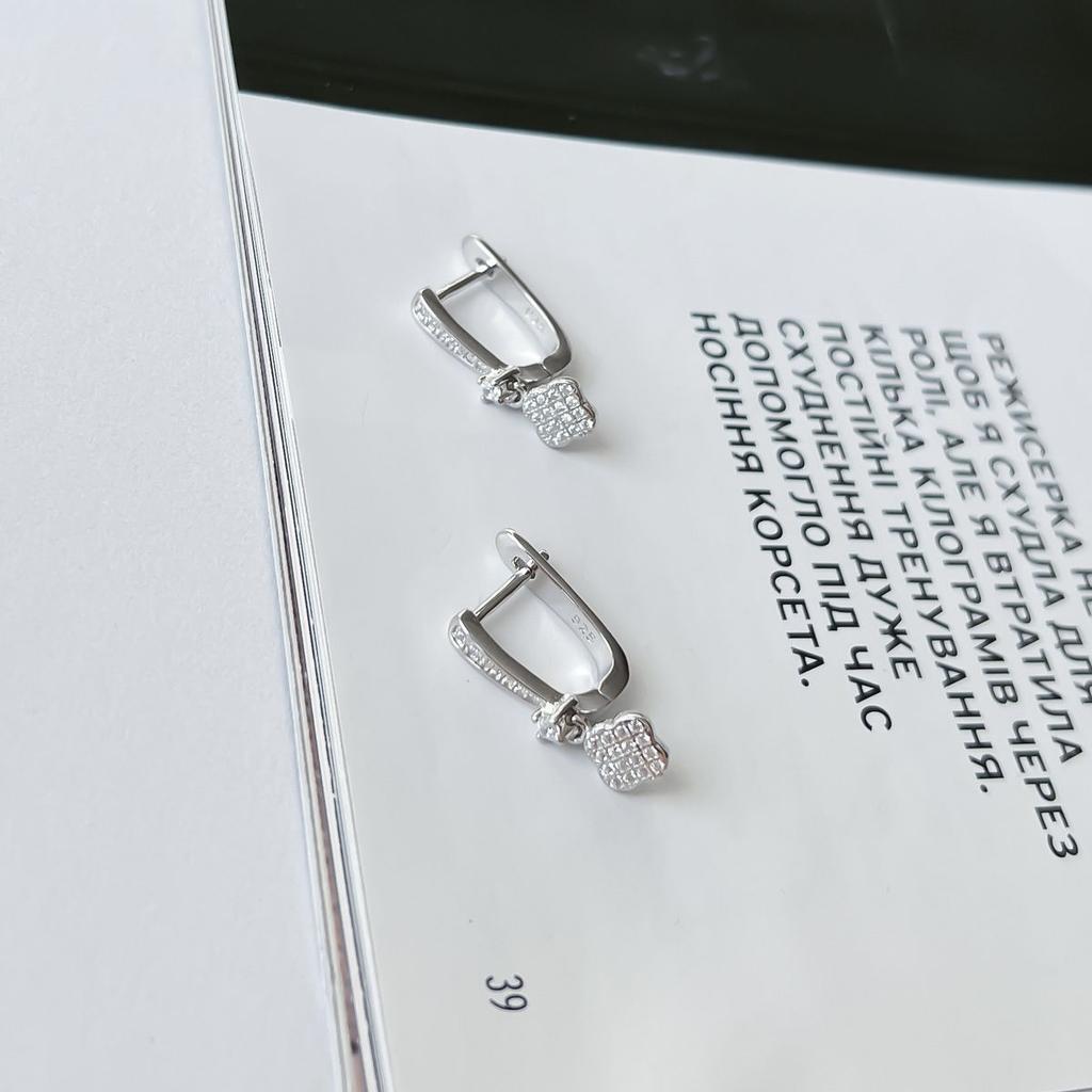 Stříbrné náušnice s kubickými zirkony (2144533)