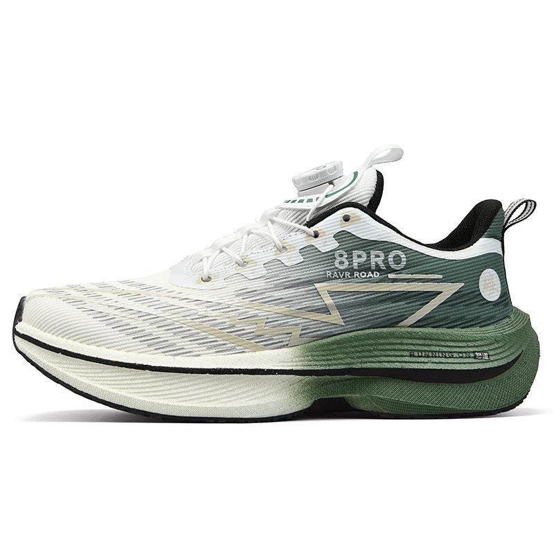 Red Rabbit 8Pro Carbon Fiber Running Shoes with Shock Absorption & Rotary Buckle for Men, Women, Teens, and Students