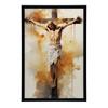 Love On the Cross - Jesus Dying On the Cross Love On the Cross - Jesus Dying On the Cross, 30X40 Cm, Unframed, Premium Canvas On Stretcher