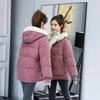 Winter Coat Women Fashion Winter Jacket Women Cotton Padded Parka Outwear Hooded Colors Solid Female Jacket Coat