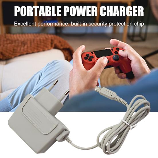 Carregador de Energia para 3DSLL/3DS/NDSI/NDSIL/NDSIL/3DS AC 100V-240V 50/60Hz Adaptador de Carregamento de Parede para Console de Jogo de Viagem Doméstica
