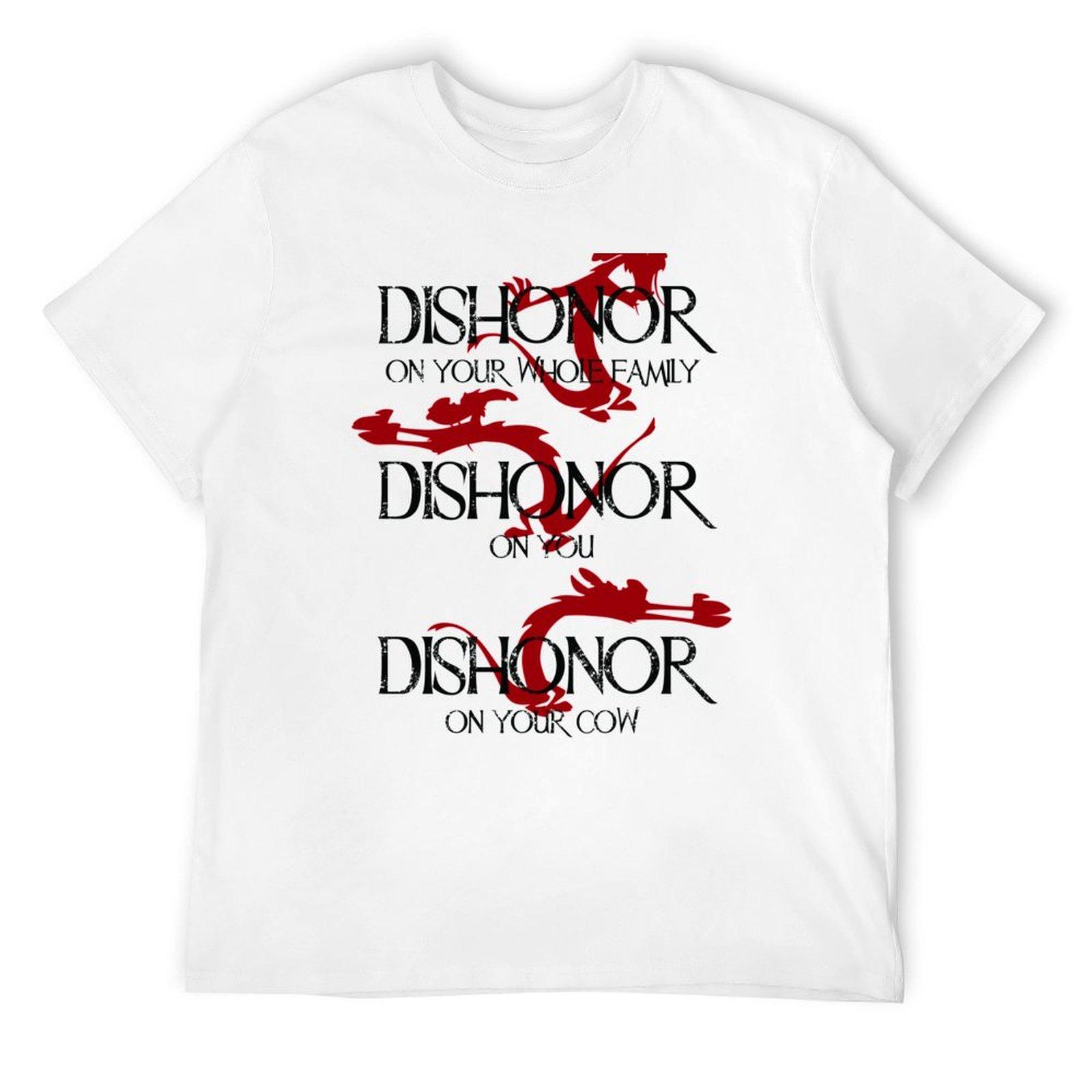 

Dishonor! T-Shirt quick drying sweat men workout shirt S