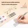 De.Li 0.5mm Bullet Tip Gel Pen Refill 6906, Click-Type for Exams