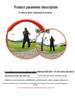 80cm Outdoor Convex Traffic Safety Mirror for Intersection Blind Spots
