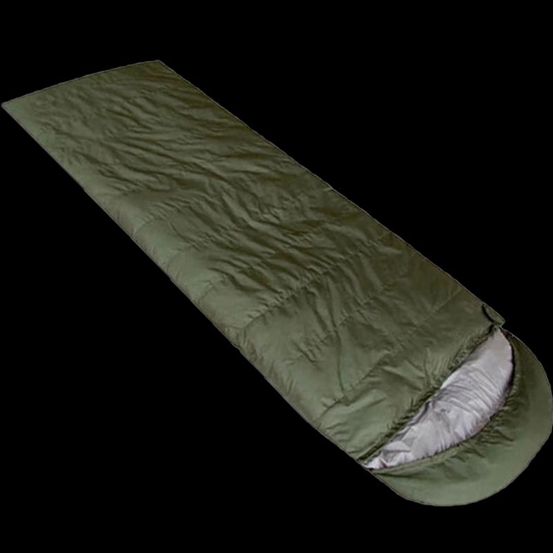 Ying Gao Envelope Down Sleeping Bag for Outdoor Camping - Military Green