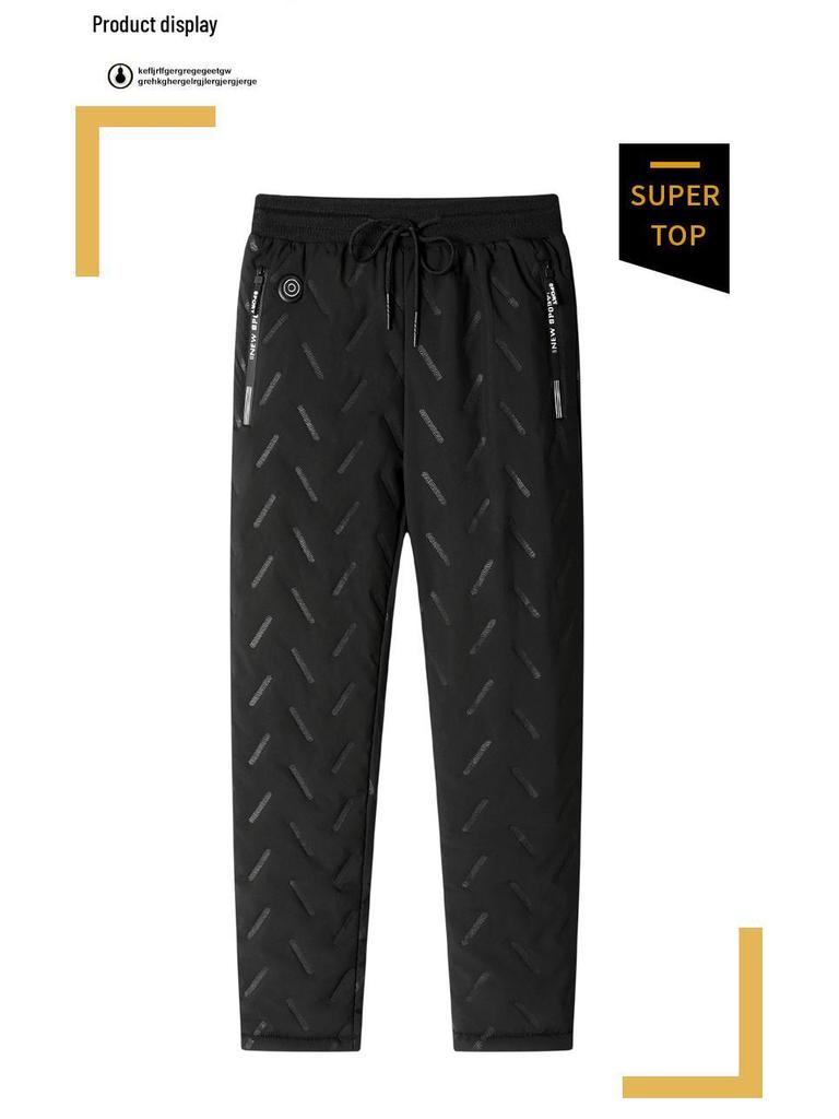 Pantalon Unisexe Chauffant Doublé Polaire avec Chauffage 10 Zones, Réglable pour la Protection de la Taille et des Genoux en Hiver pour Tous les Âges
