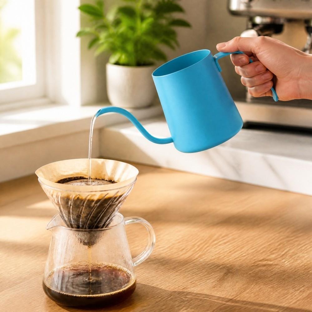 Gooseneck Spout Pour Over Kettle 304 Stainless Steel Drip Coffee Pot Camping
