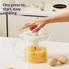 Home Eierbecher Manuelle Presse Gadgets Backzubehör Wesentlich für das Backen Eierquirl Home Küche Sahneaufschläger Multifunktional Leicht zu reinigen