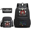 Three-piece Backpack Versatile High School Travel Bag