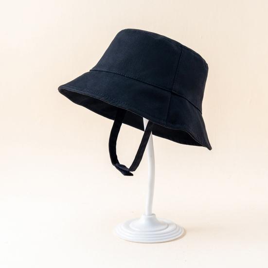 

Детская шапка, милая дышащая мягкая летняя уличная кепка с солнцезащитным козырьком для мальчиков и девочек, повседневная одежда чёрный