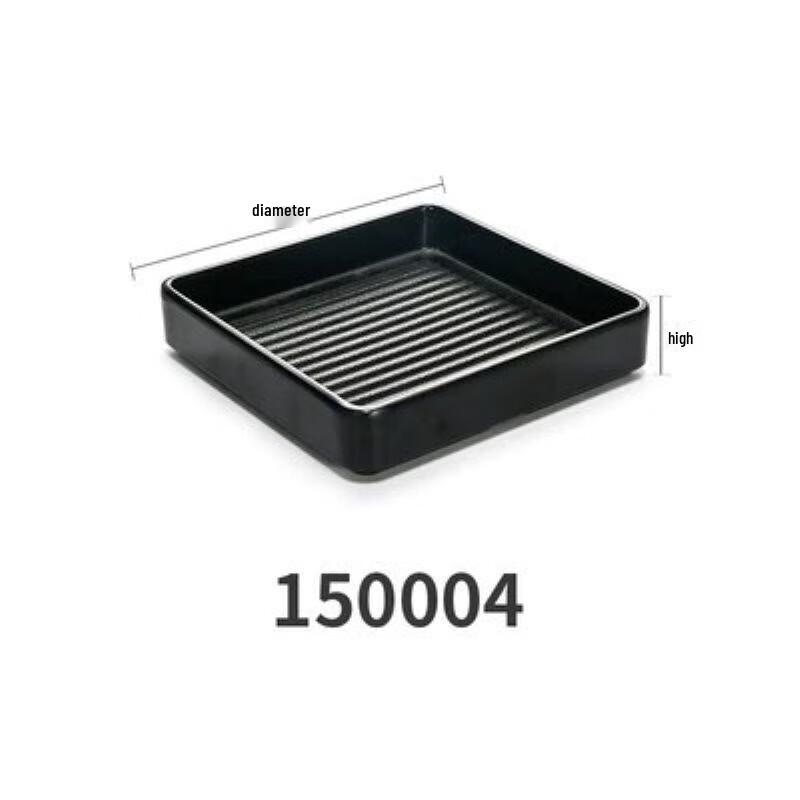 Durable Melamine Square Serving Plate