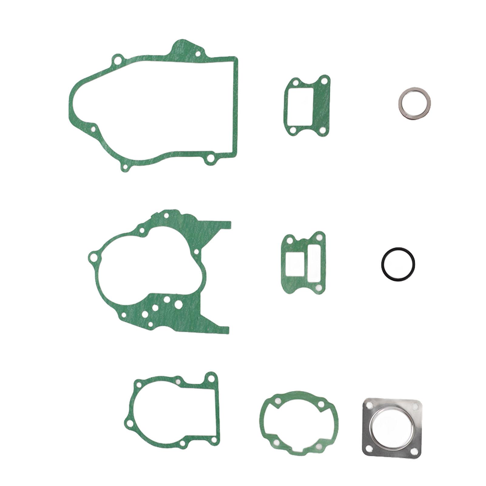 

9 шт. Комплект полных прокладок для мотоцикла, Полная прокладка двигателя цилиндра для DIO DIO50 Elite 50 AF17 AF18