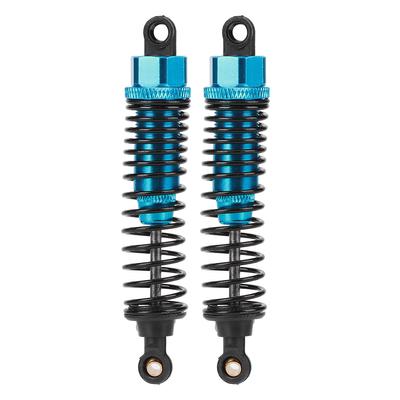 2 pezzi di ammortizzatori in metallo RC Car parti di ricambio accessori adatti per 1:10 RC Auto Blu100MM