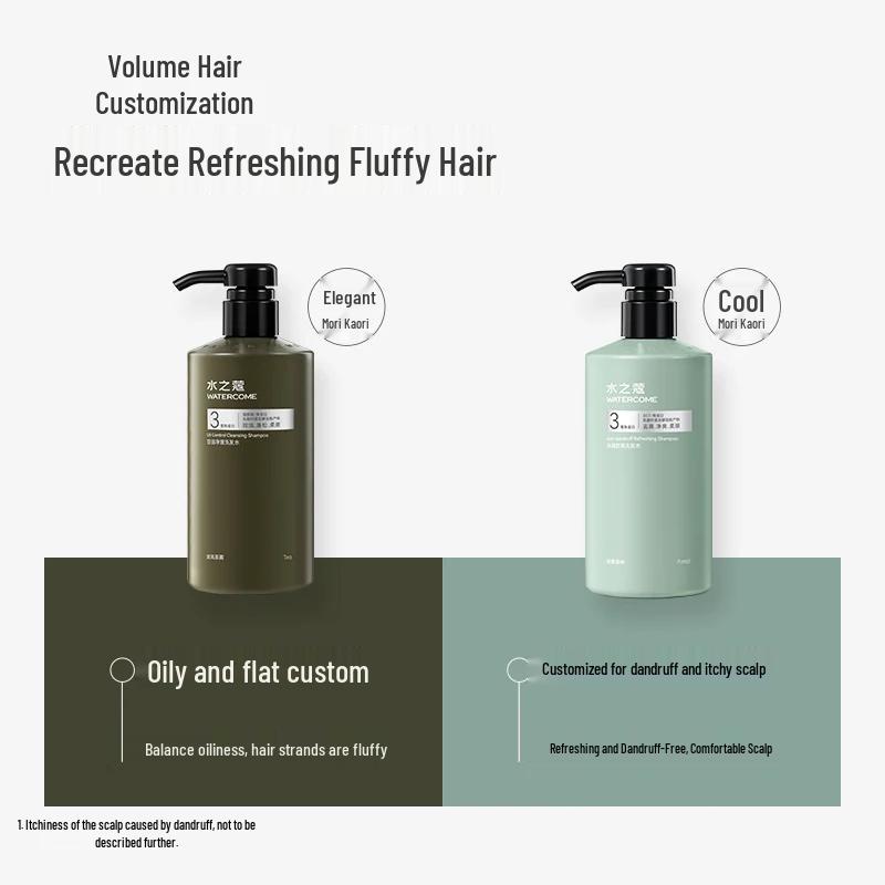 Water Come Oil Control & Anti-Dandruff Shampoo