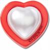 Crocs Jibbitz / Red And Pearl Heart |No Size| Red And Pearl Heart
