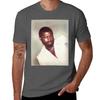 Legende Pendergrass Teddy Musik T-Shirt Standard Passform Einfarbiges T-Shirt