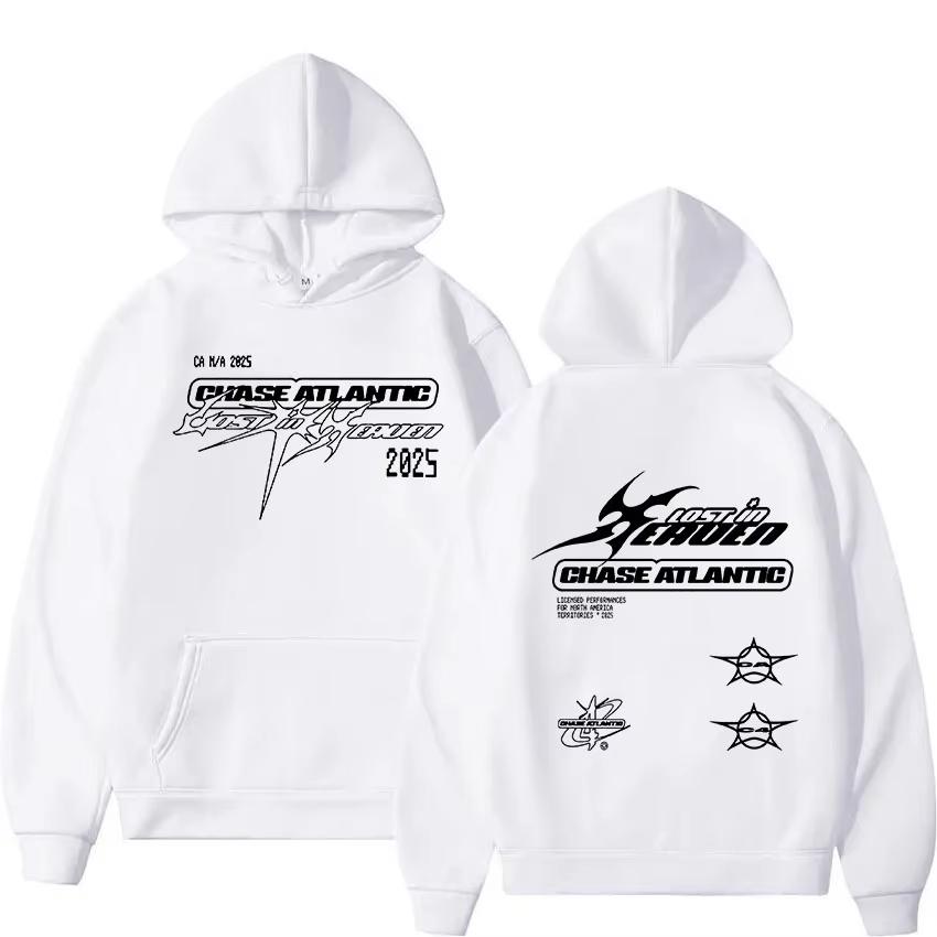 2025 Chase Atlantic Lost in Europe and Britain Tour Album Men's hoodie harajuku Fashionable high-quality casual hoodie
