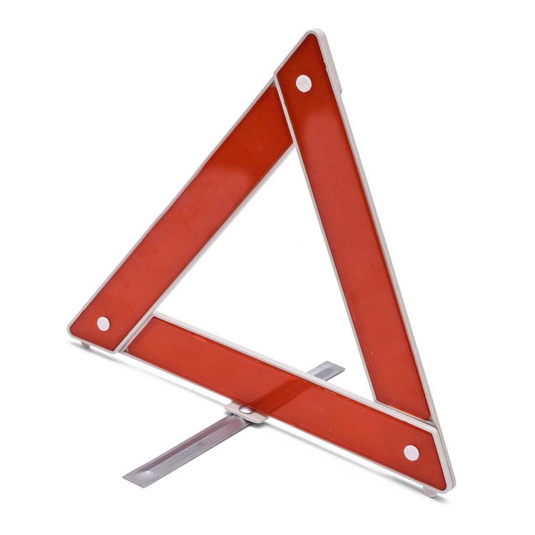 

Reflective Emergency Car Warning Triangle - Red Tripod