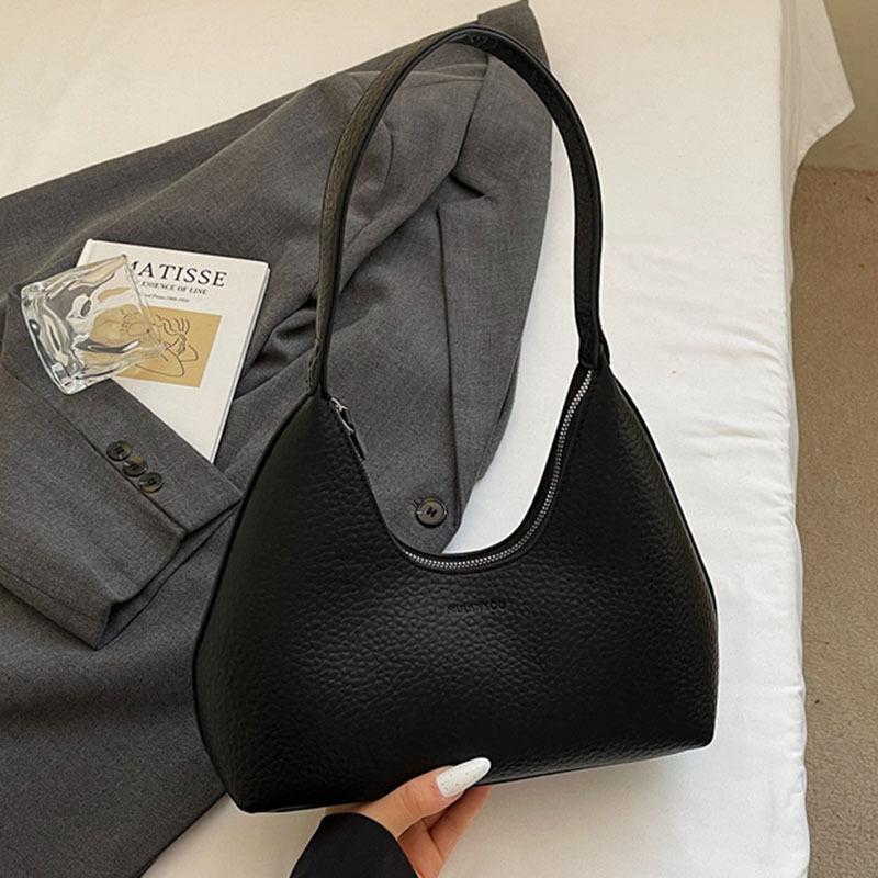 New Casual Shoulder Bag Fashionable Outdoor Underarm Bag Autumn Simple Fashion High Value Dumpling Bag