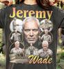 Jeremy Wade Vintage Fishing Adventure Collage Comfort Colors® Tshirt, Angler Fisherman Fan Gift Tee