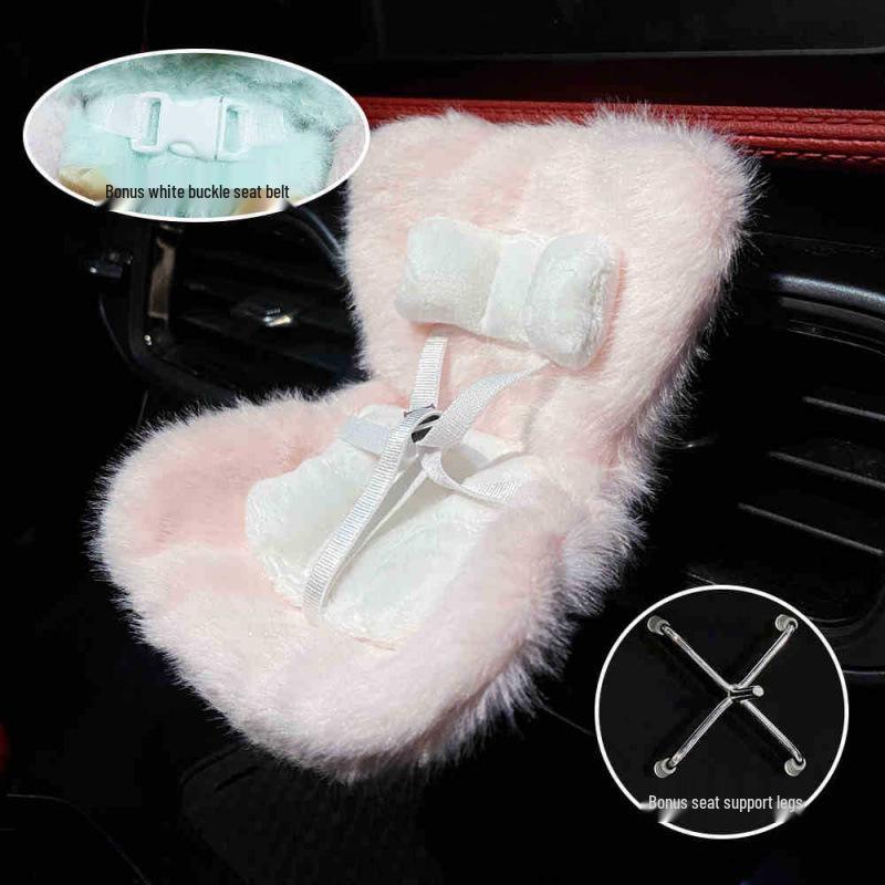 

Выкройка хлопковой куклы Автокресло с прозрачным основанием