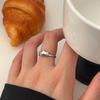 S925 Sterlingsilber Umarmende Hände Partnerringe - Kreativ, Minimalistisch, Nischenstil