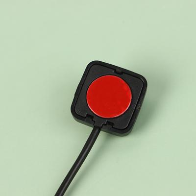 1 Stück Momentary Drucktaster Ein Aus Schalter Schwarzer Kunststoff 12V 24V Auto Alarmknopf DIY Taschenlampe Aufputz Mini Taster