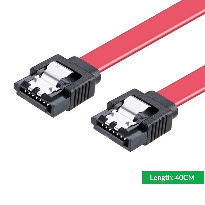 

0,4 м 8-жильный кабель SATA 7-контактный кабель данных для SSD Угловой с алюминиевой фольгой Пружина 6 Гбит/с Полностью медный A1